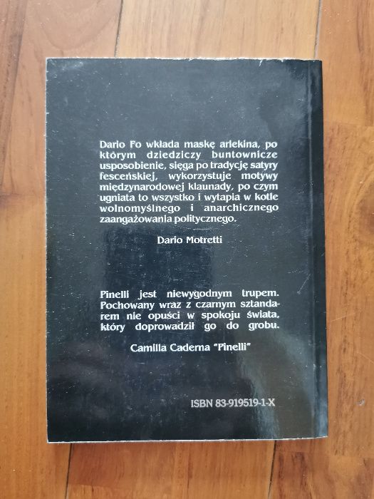 Dario Fo - Przypadkowa Śmierć Anarchisty