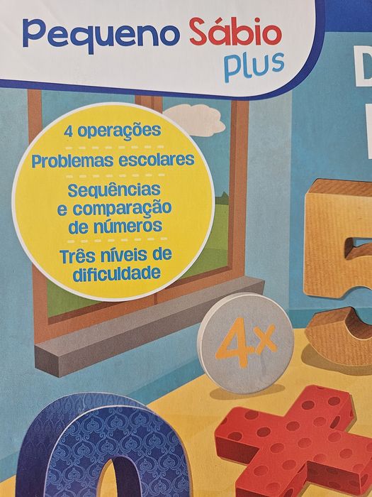 Jogo infantil -Descobre os Numeros- 6 a 8 anos