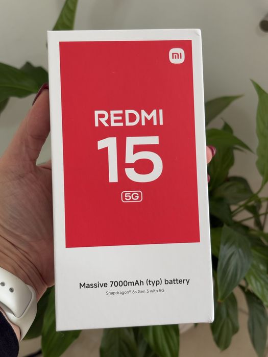 Xiaomi redmi 15 8/256GB - NOVOS-garantia 3 anos -loja