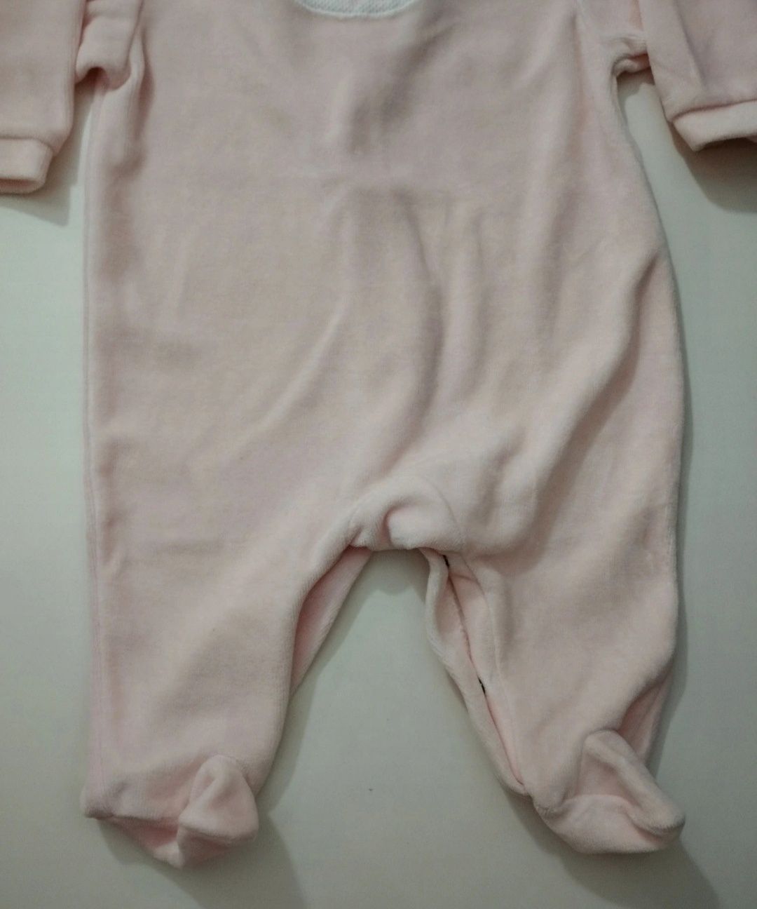 Babygrow rosa novo da Laranjinha