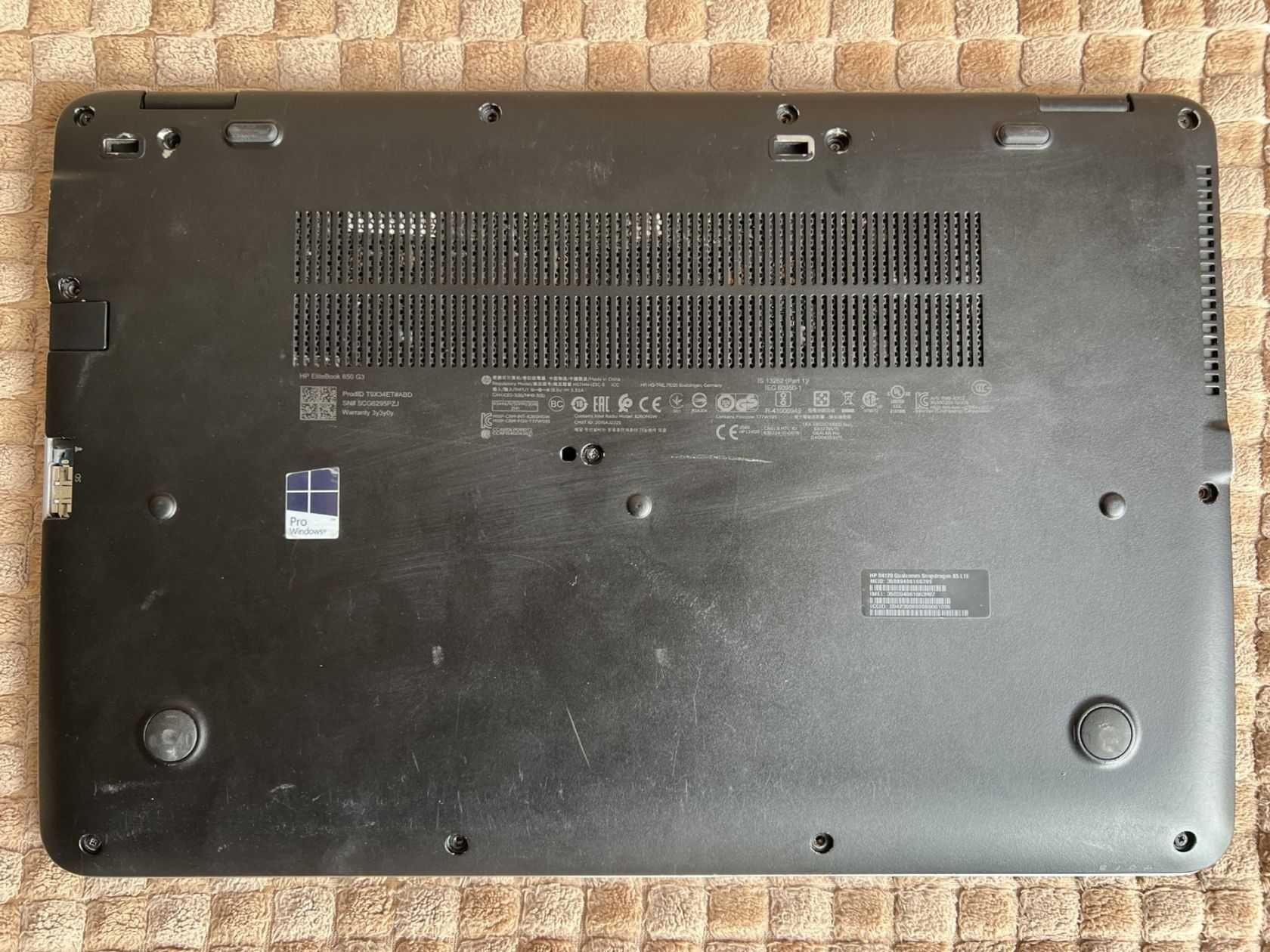 НР 840 G3 15.6" FullHD/core i7-6500/12Gb/128Gb SSD M.2/3G Модем
