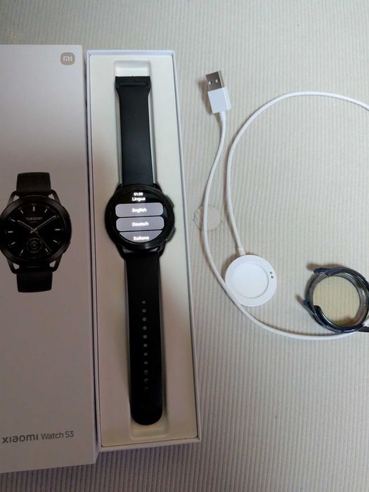 Smartwatch Zegarek Xiaomi Watch S3 GPS SpO2 Pulsoksymetr Tętno