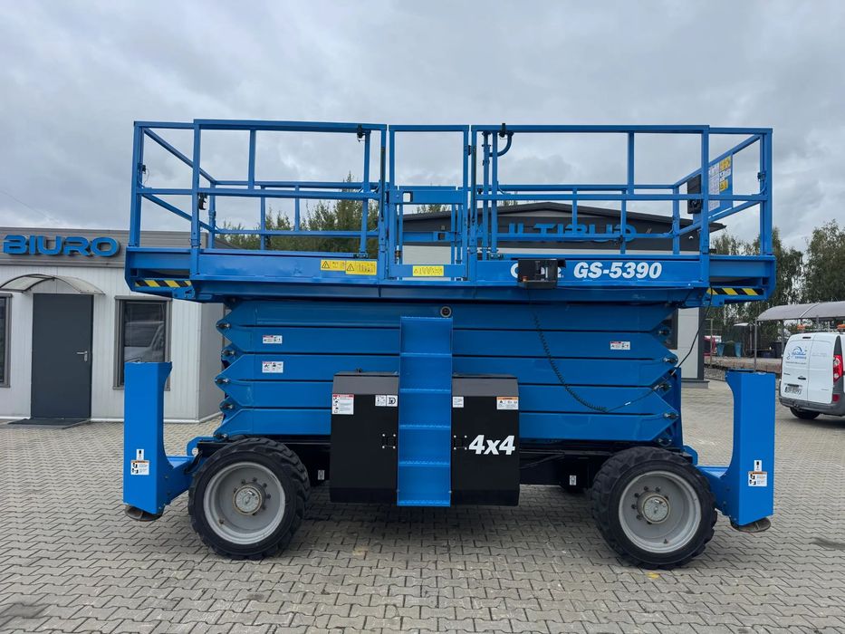 Genie GS5390 RT  Podest zwyżka nożycowa GENIE GS5390RT 4X4 2016 JLG Haulotte Manitou