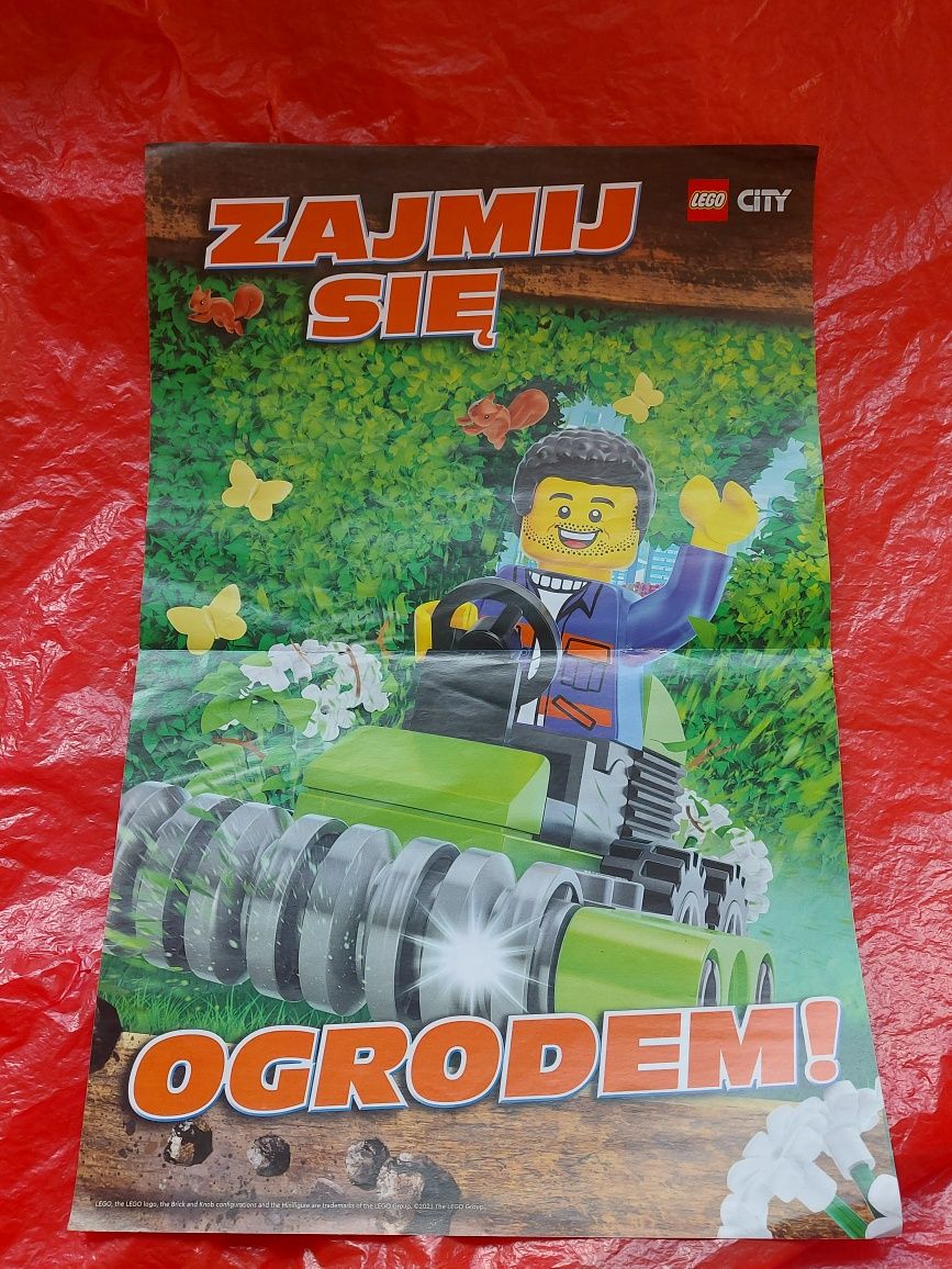 Plakat dwustronny Lego Akcja w Terenie 2023rok