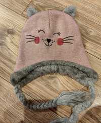 Красивая зимняя шапка для девочки