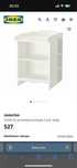 Przewijak/ regał 2w1 Smagora ikea