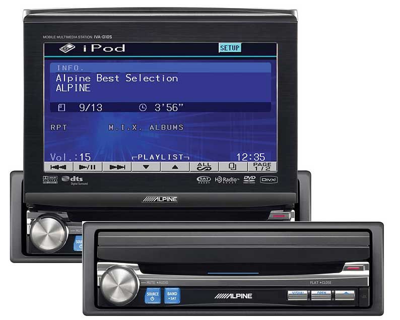 Мульти Media DVD Alpine IVA-D105R