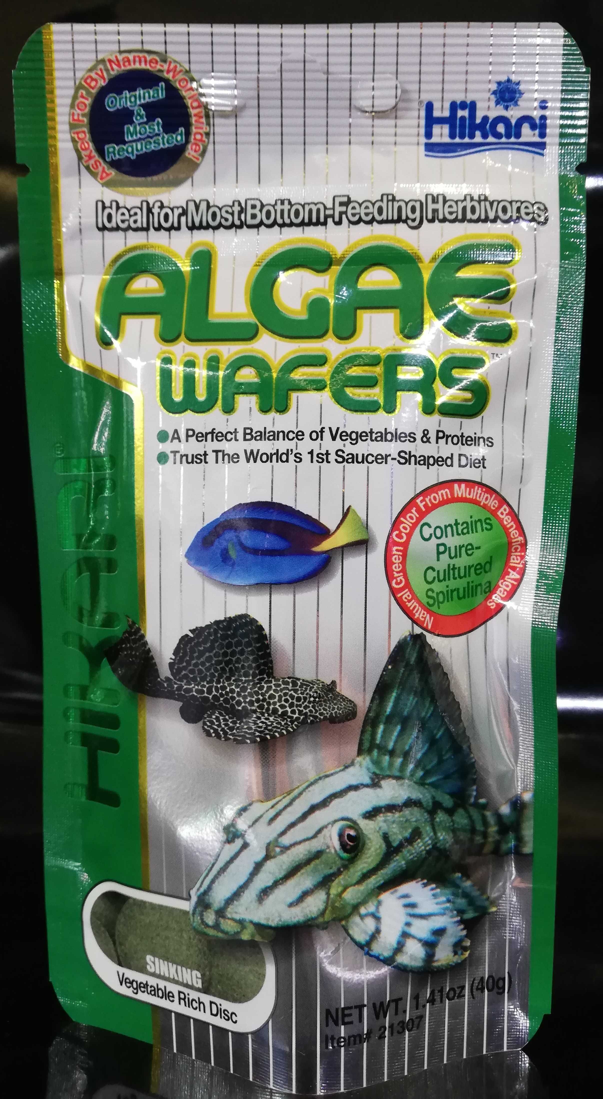 HIKARI Algae Wafers 40g - AQUASZOP