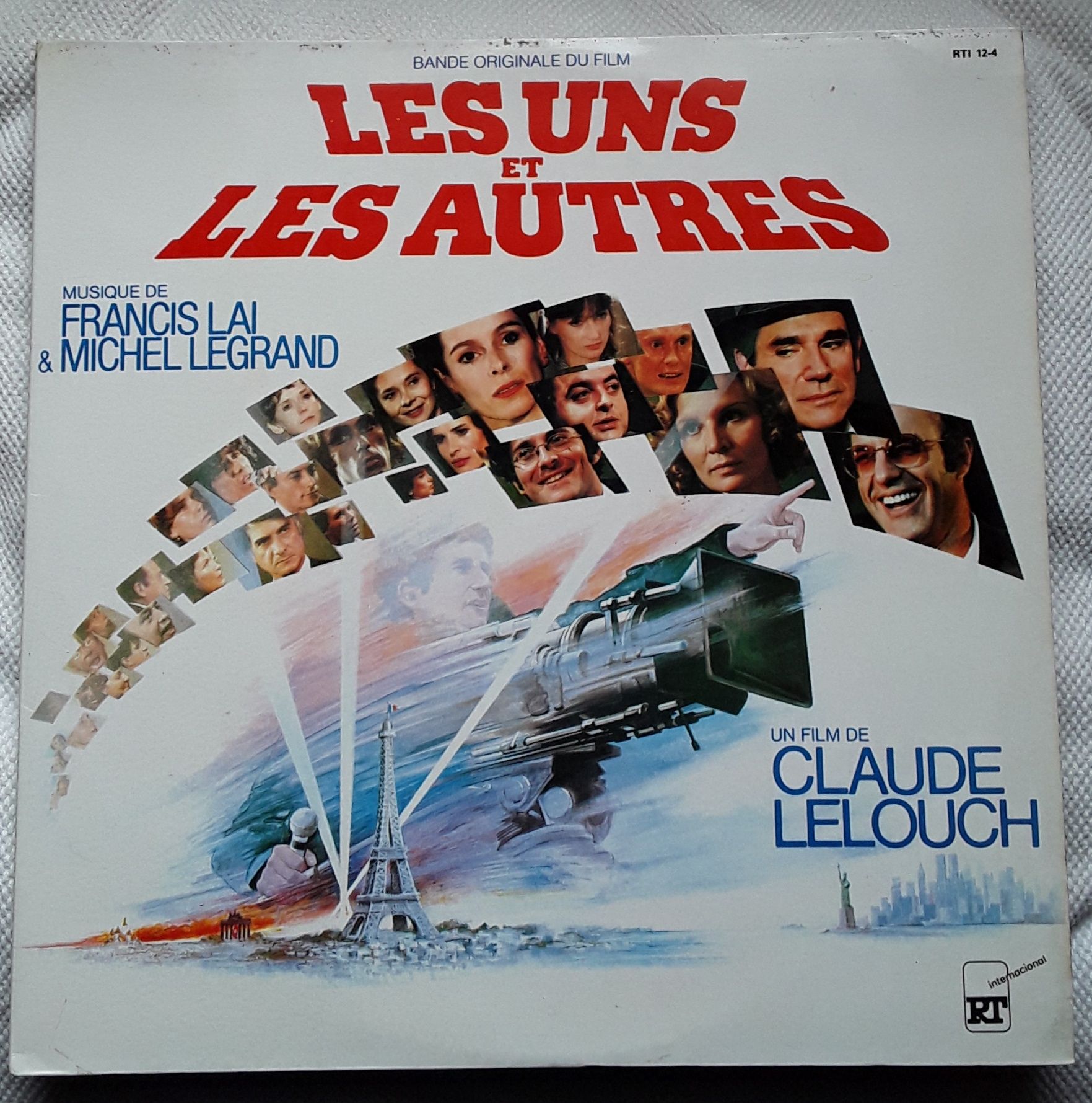 Disco lp dulpo em vinil "Les uns et les autres", Bande originale