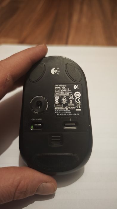 Myszka bezprzewodowa bluetooth bez adaptera ACER