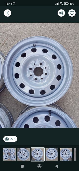 Диски железные 4*98 R14  комплект