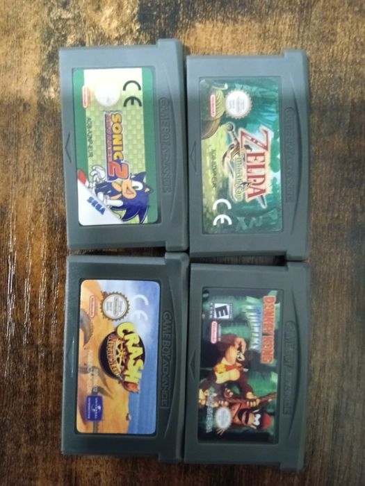 game Boy advance 4 jogos
