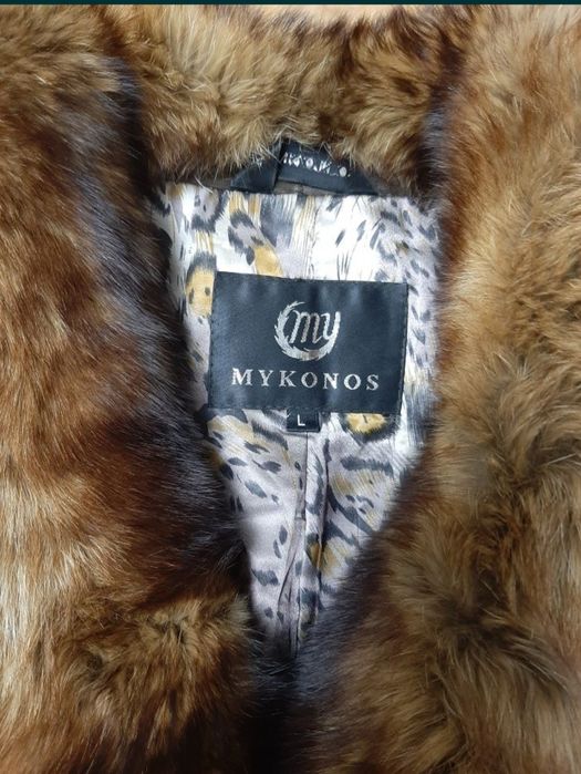 Шубка шуба кожурой полушубок на рост 160-164см р.40-46