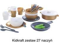 Zestaw kuchenny naczyń dla dzieci 27 elewmentow Kidkraft