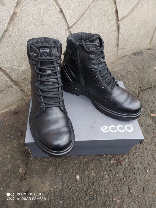 Ecco 40 ботинки жіночі зимові чоботи черевики сапоги взуття ессо