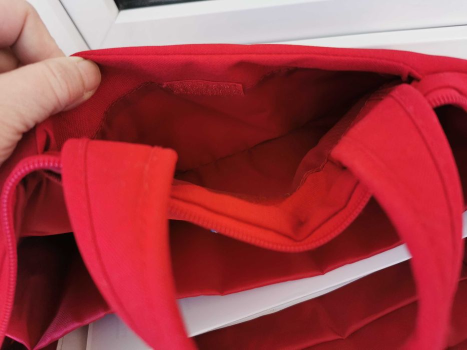 Torba na laptopa aktówka czerwona