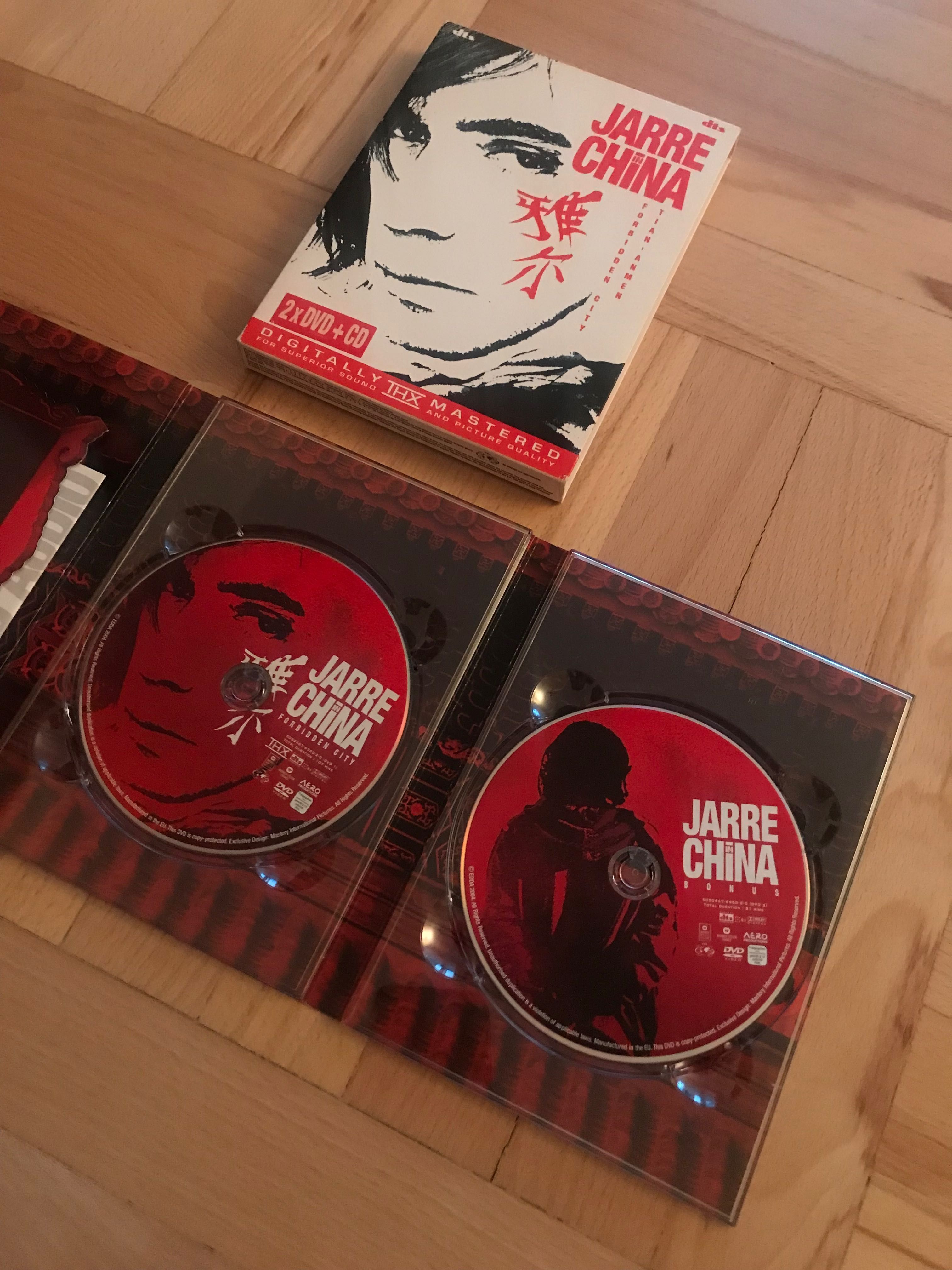 Używana oryginalna płyta Jean Michael Jarre CHINA koncert