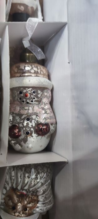 Bombki szklane Paletka 24szt VINTAGE COLLECTION różne wzory PRL Ozdoba