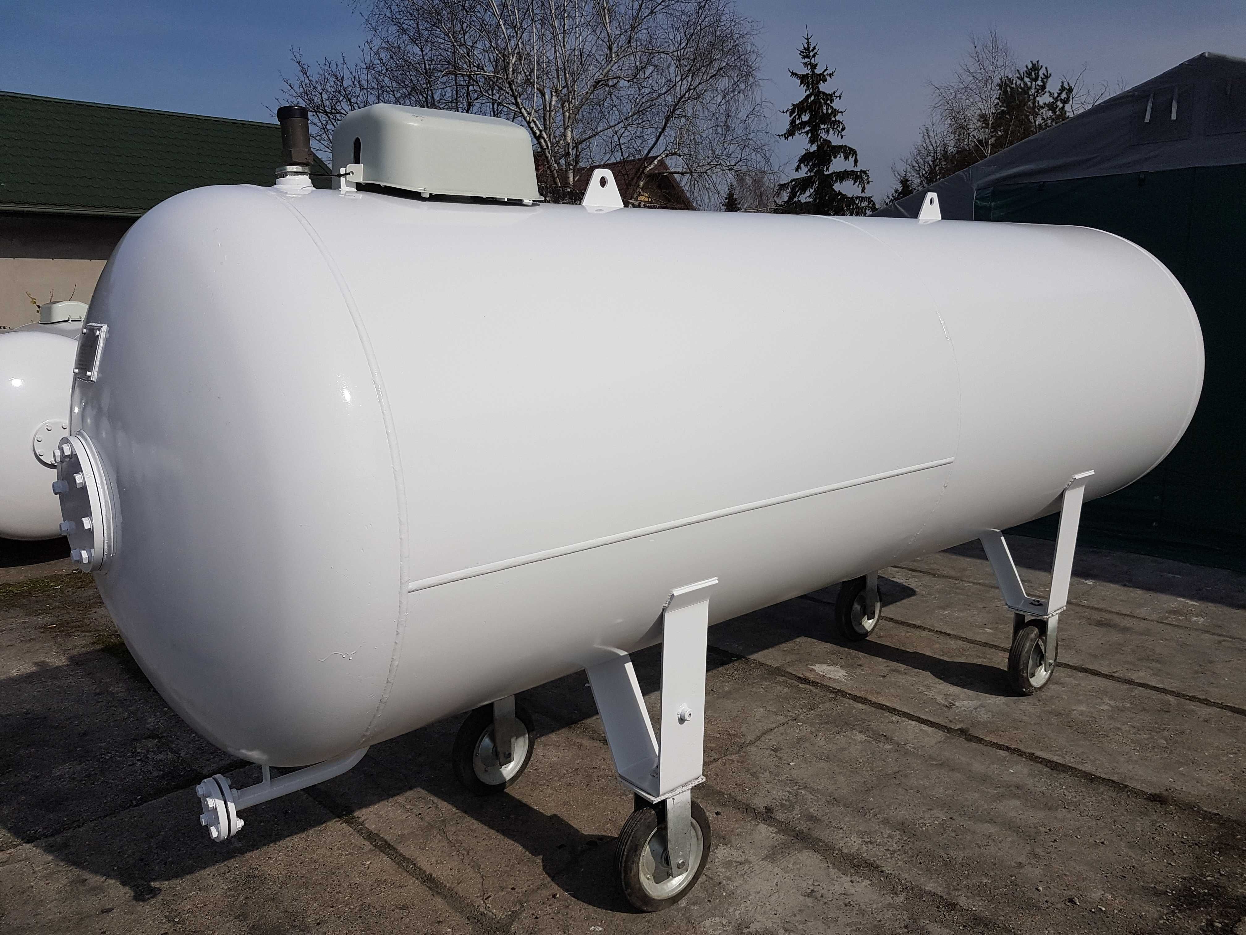 Zbiornik na gaz LPG propan butan gazowy 2700  4850  6400 butla montaż
