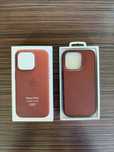 Iphone 14 pro leather case