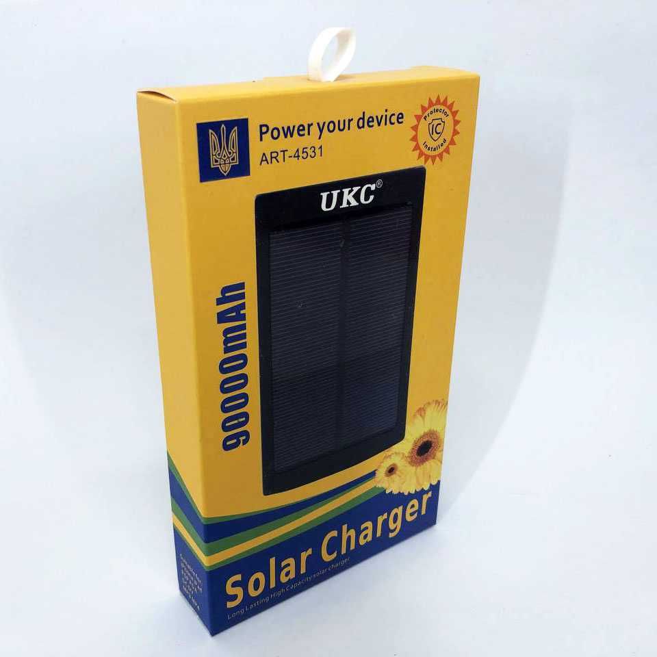 Power Bank Solar 90000 mAh