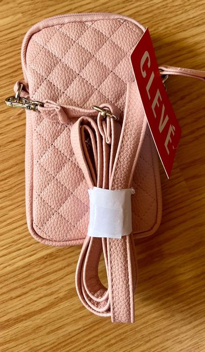 Etui na telefon torebka różowa NOWA