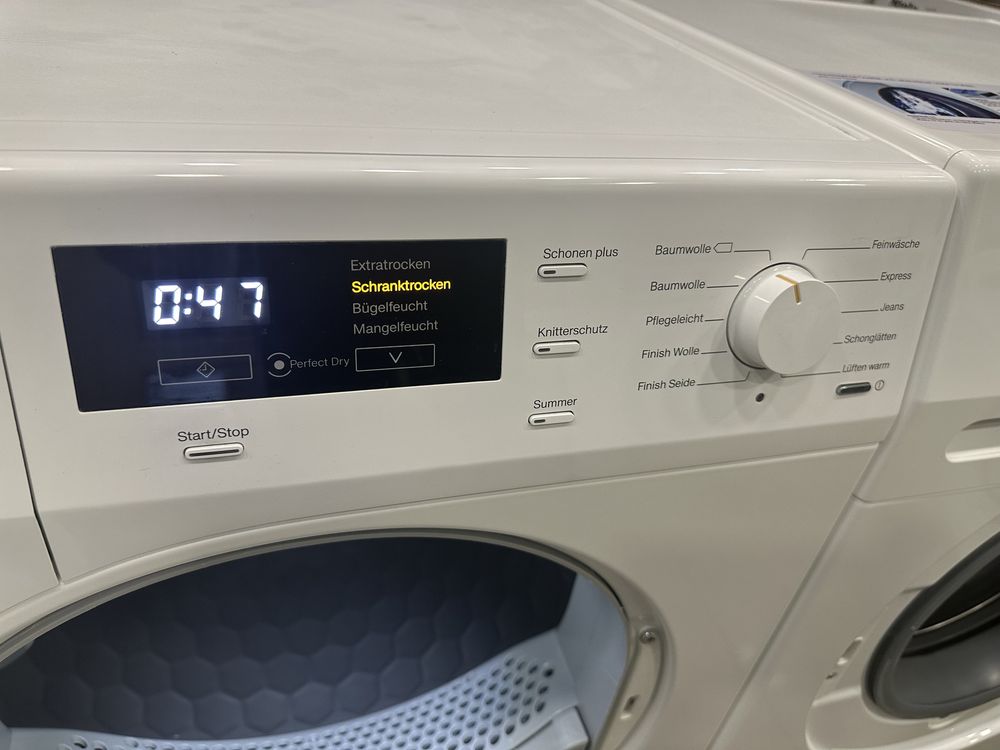 Комплект Miele :WKH 131 WPS + TKB 550 WP(Німеччина)8кг.Стан.Супер ціна