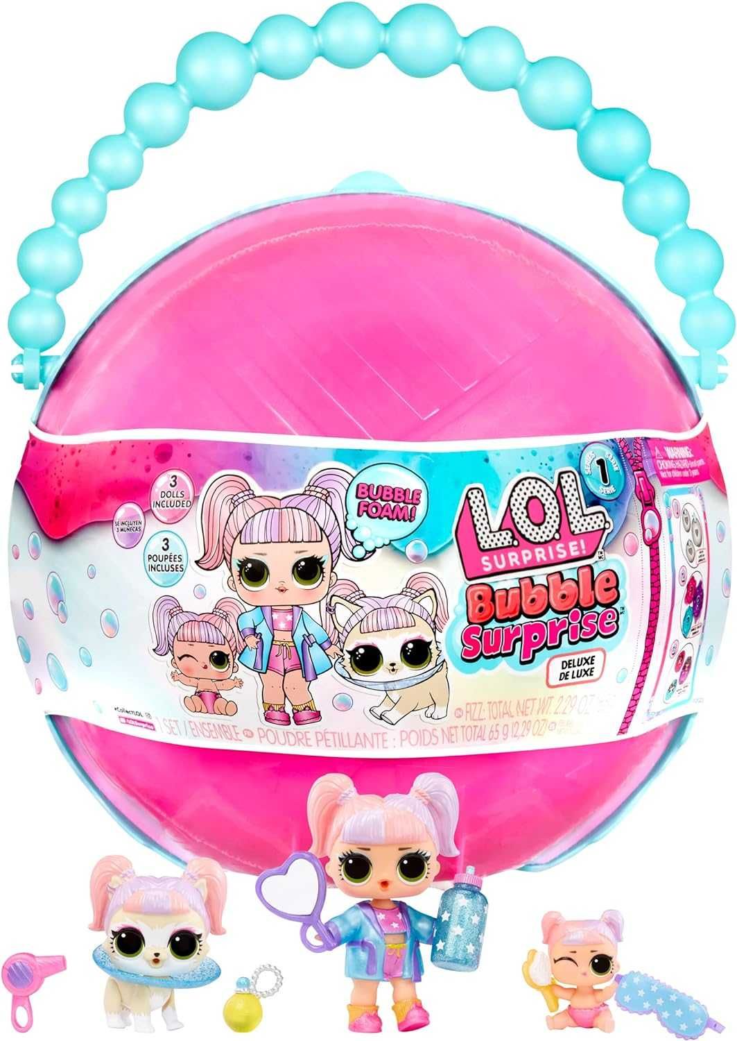 L.O.L. Surprise! Bubble Surprise Deluxe - Collectible Dolls Шар Лол
