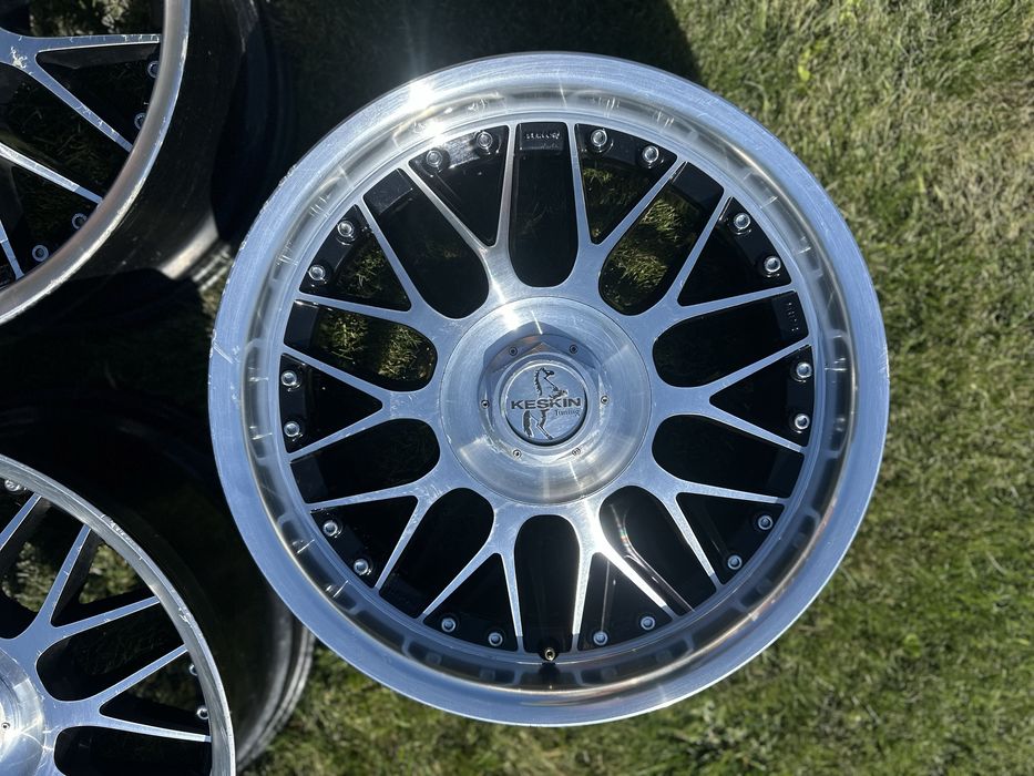 Титанові диски 5 100/112 R17 KESKIN KT4 Original різноширокі