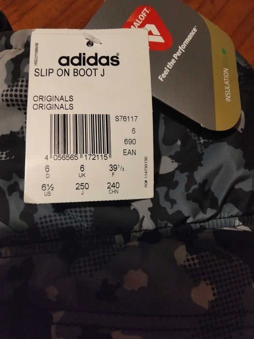 Оригінал !зимове взуття Adidas кросівки сапожки