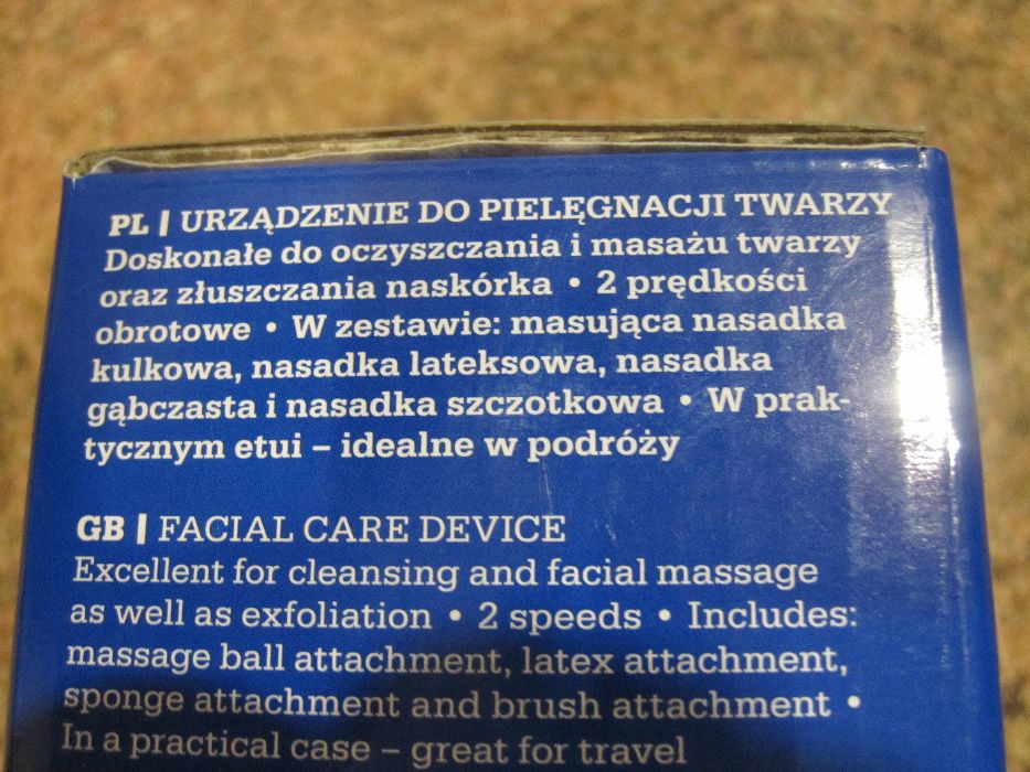 Urządzenie do pielęgnacji twarzy HIT