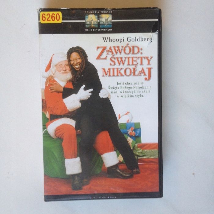 Film Zawód święty Mikołaj (Call Me Claus) Whoopi Goldberg kaseta VHS