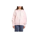Худі Acne Studios Color Face Patch Zip Hoodie Pink