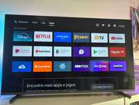 LED Android TV 4K UHD Philips como nova