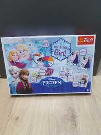 Gra 8w1 trefl kraina lodu czarny piotruś,lotto,memo,puzzle Disney