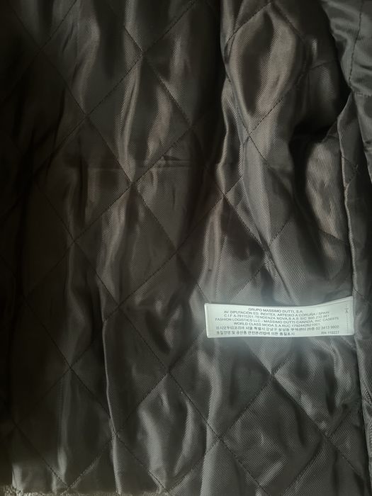 Шкіряна куртка massimo dutti