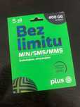 Atrakcyjny numer Plus GSM na kartę, nowy sim do rej 7xx - 37 - 99 - 37