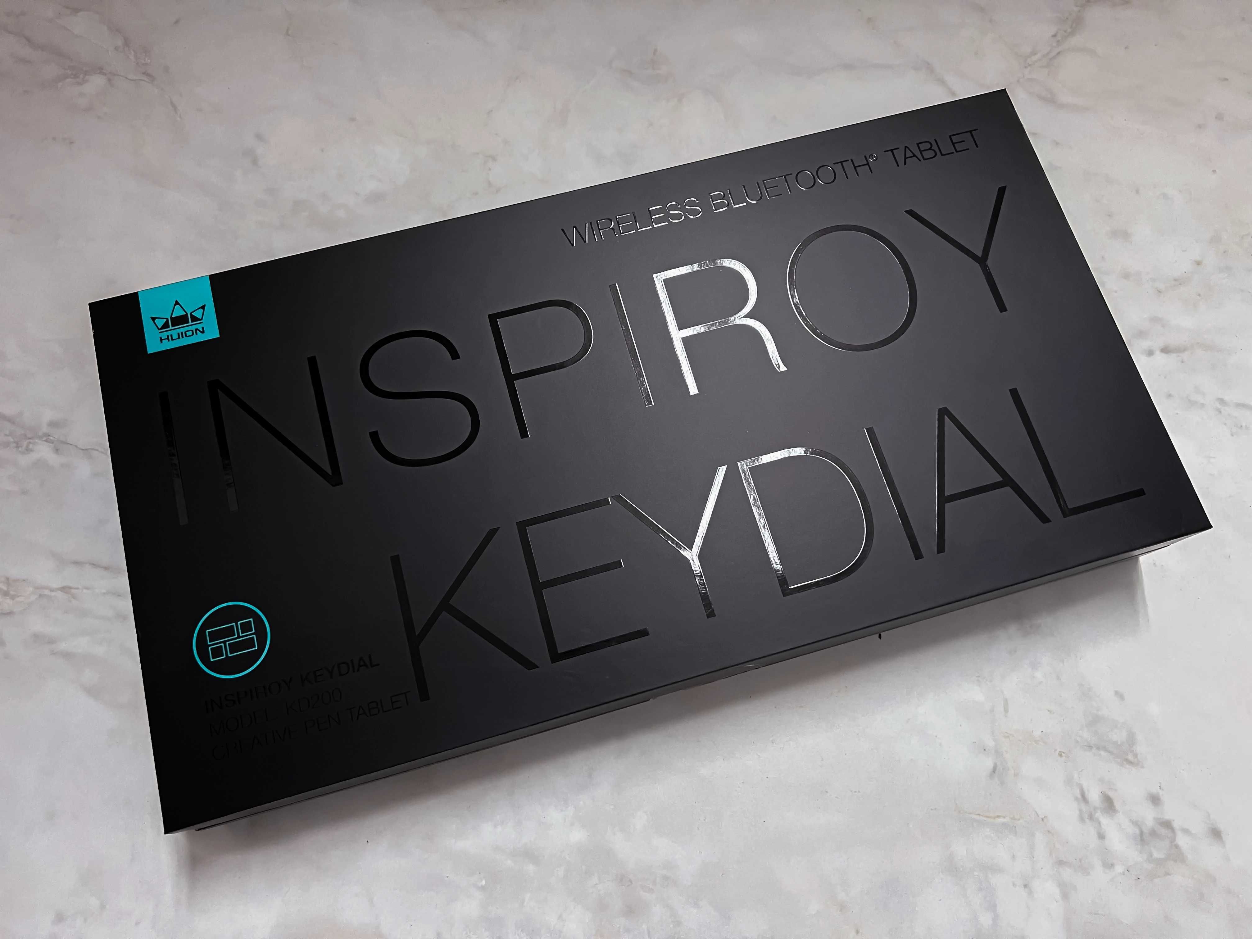 Tablet graficzny z klawiaturą - Huion Inspiroy Keydial KD200