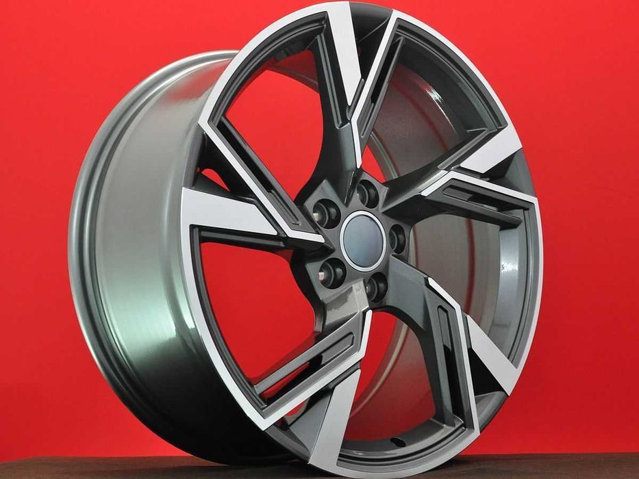 Nowe szare felgi R22 5x112 Audi Q7 SQ7 E-Tron S8 SQ5