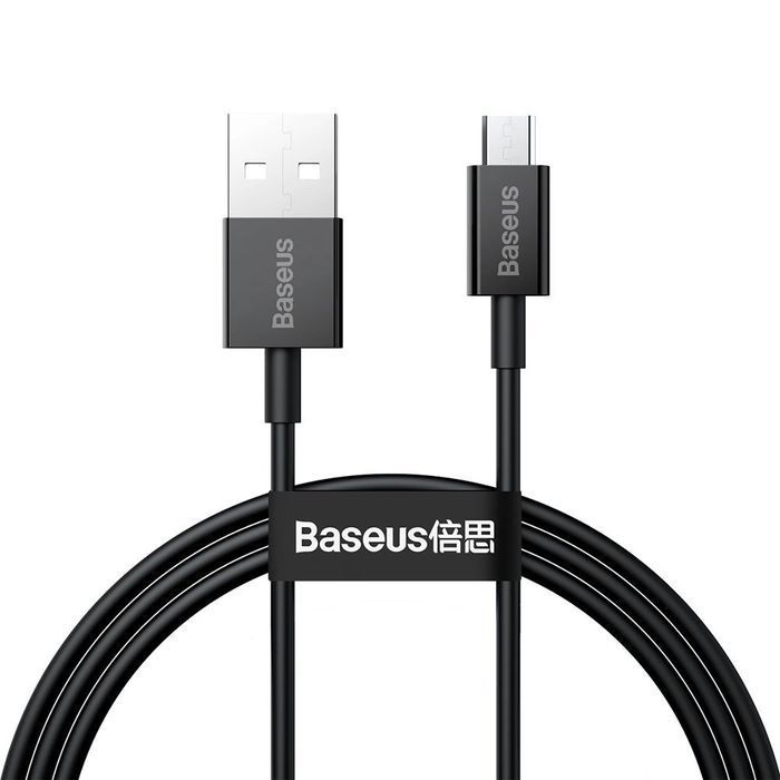 Baseus Superior kabel przewód USB - micro USB 2A 1m czarny