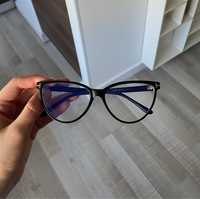 Нові окуляри жіночі іміджеві з прозорими лінзами