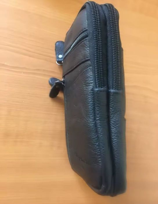 Поясная Сумка из натуральной кожи