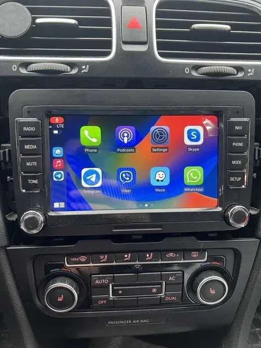 Штатна магнітола Volkswagen, Skoda, Seat. Нові. КАМЕРА В ПОДАРУНОК