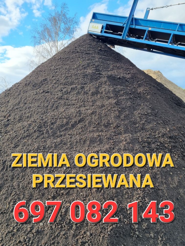 ZIEMIA OGRODOWA / przesiewana / humus