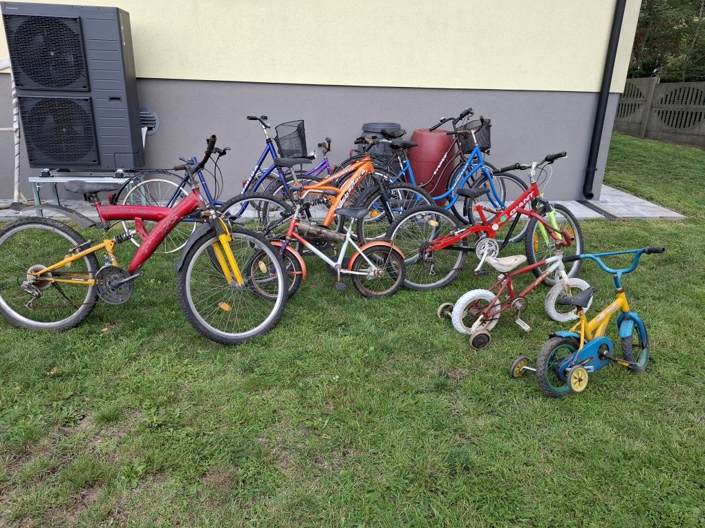 Pakiet rowerów lub pojedynczo cena za wszystkie