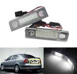 Подсветка номера Skoda Octavia A5 1Z Roomster 5J