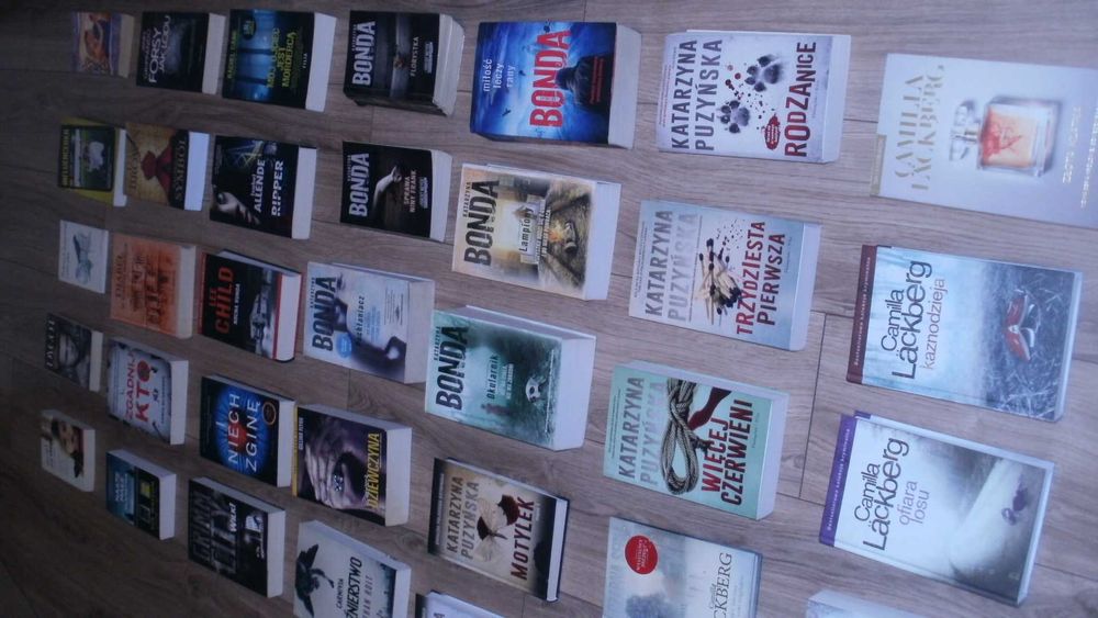 Lackberg, Child, Puzynska i inni - jeszcze większy zestaw książek