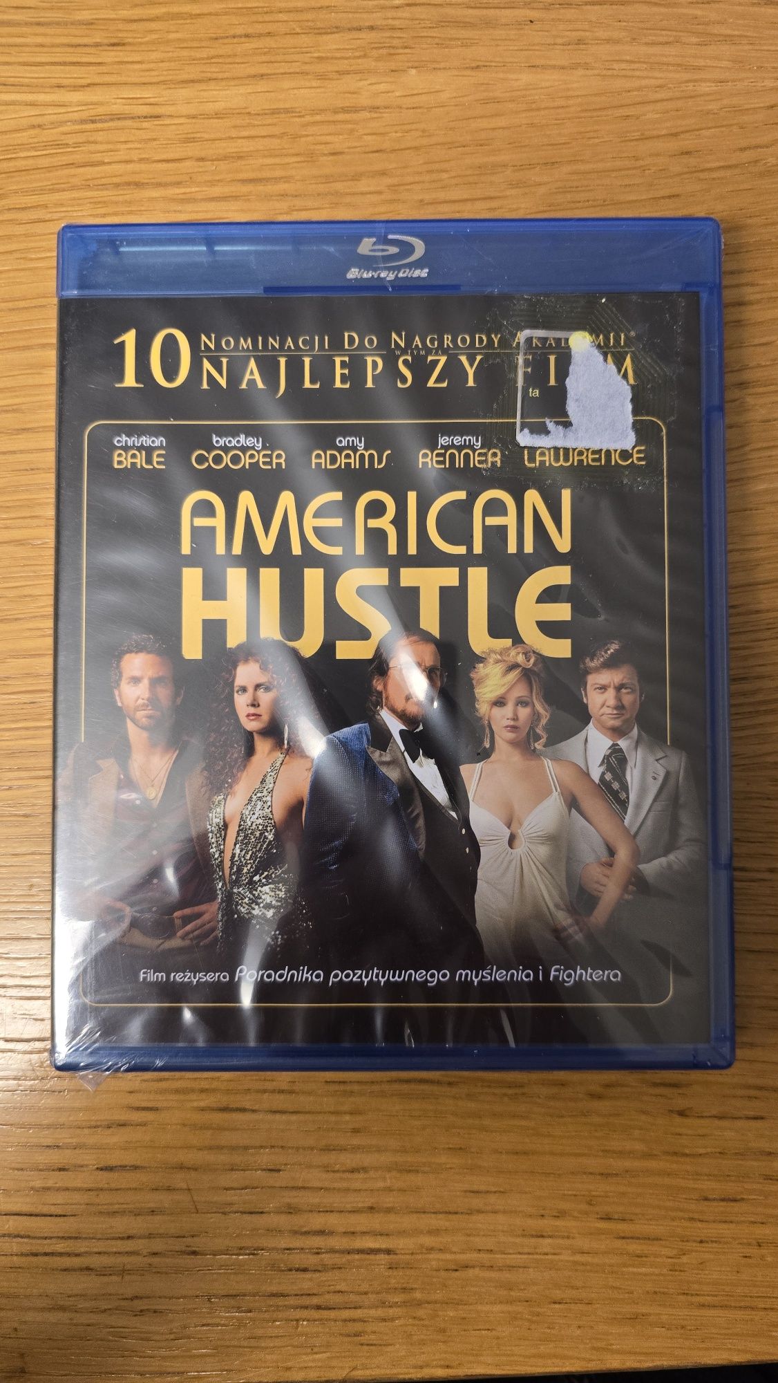 American Hustle blu-ray wersja polska folia