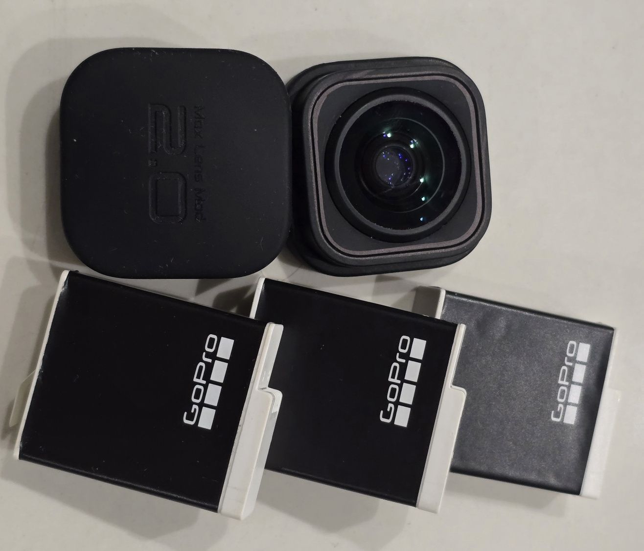 GoPro 12 Black+obiektyw MAX LENS MOD 2.0+3xbateria+gwarancja full