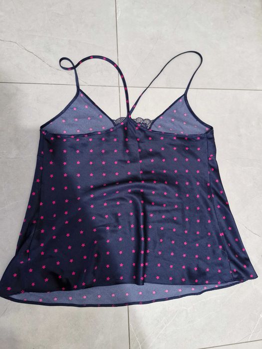 Koszulka/ top do spania m&s r. 40 w gwiazdki